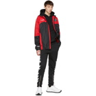 424 Black and Red Hummel Edition Daddy Micro Zip Jacket