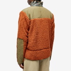 Manresa Men's Selkirk Zip Through Fleece in Caramel/Guthrie Weathered