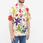 Gucci Men's Floral Vacation Shirt in Ivory