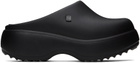 Melissa Black Free Clog Platform Loafers