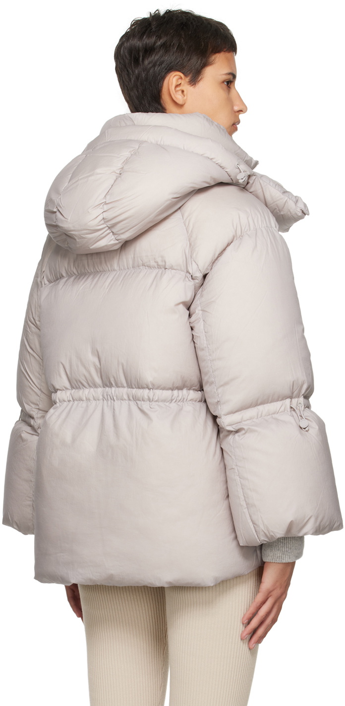 Mackage Taupe Leone Down Jacket Mackage