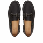 Paraboot Men's Reims Mors Horsebit Loafer in Black