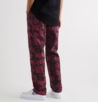 iggy - Printed Denim Jeans - Red