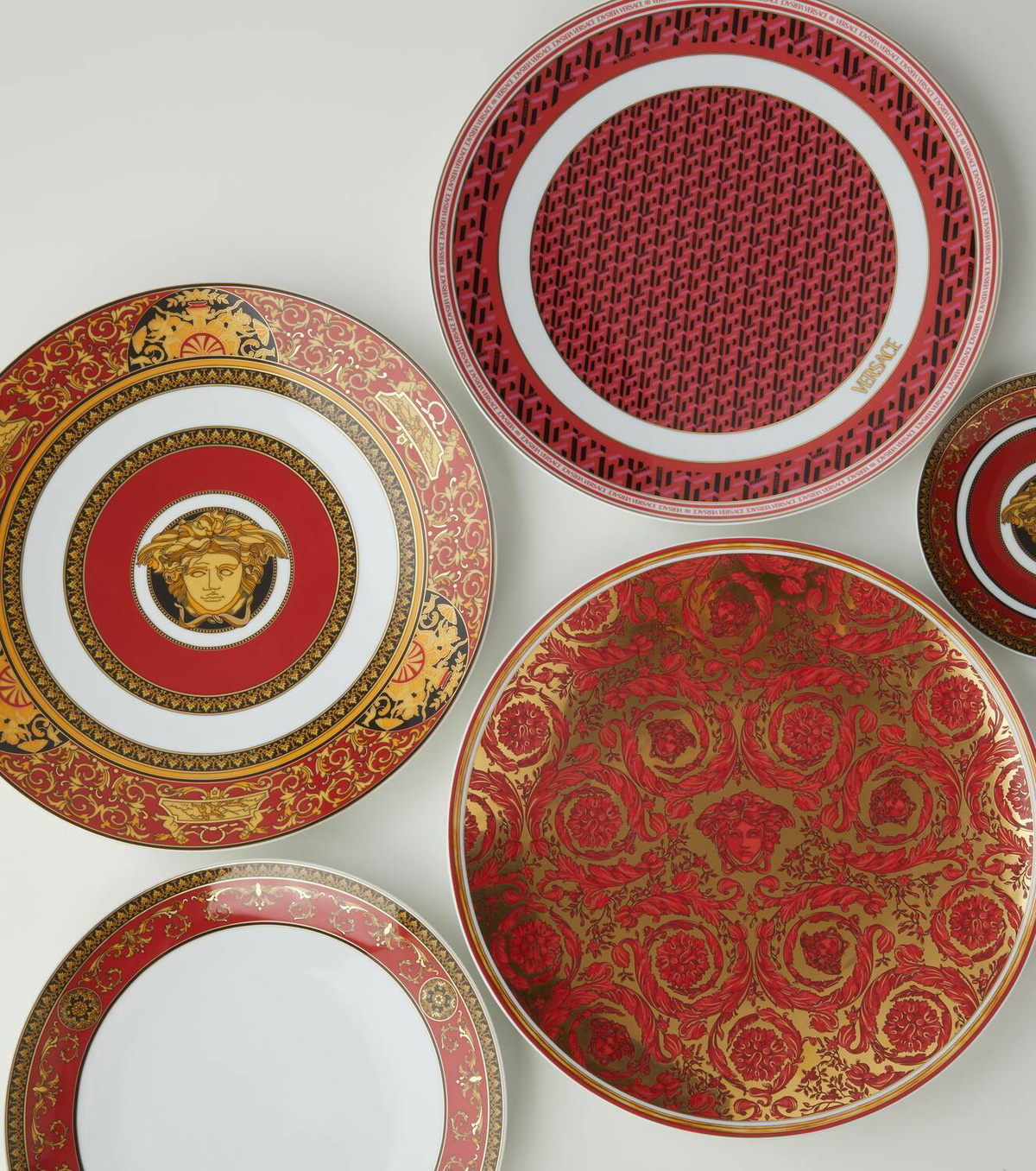 Versace Home Medusa porcelain service plate