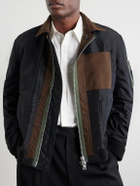 Sacai - Reversible Nylon Bomber Jacket - Brown