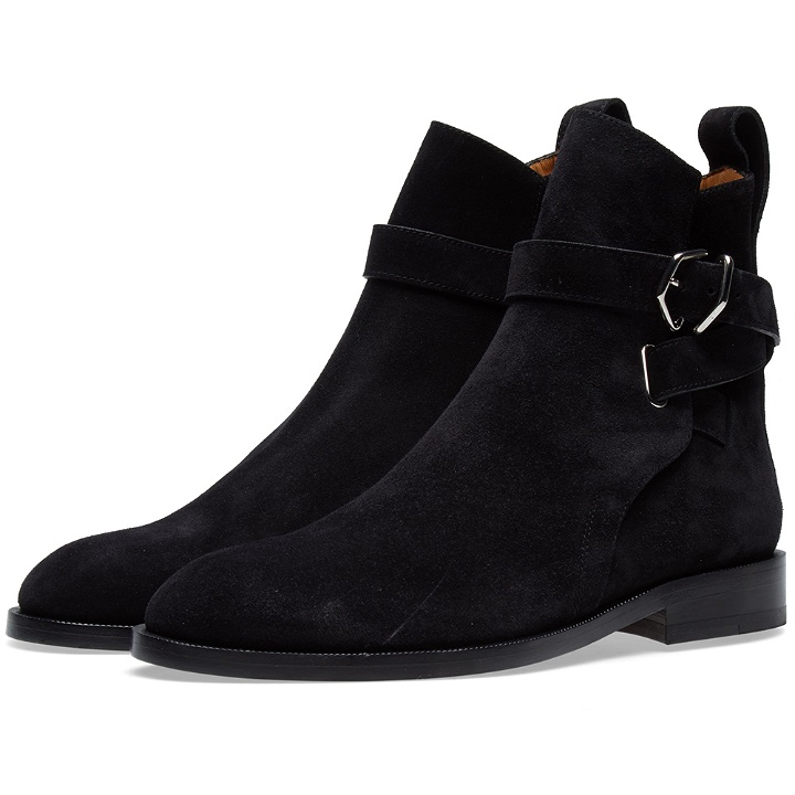 Photo: Acne Studios Julian Suede Buckle Ankle Boot