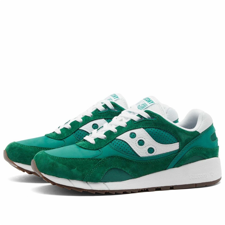Photo: Saucony Men's Shadow 6000 Sneakers in Green/White