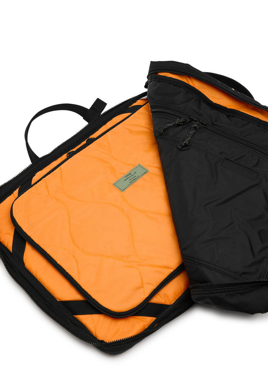 Porter Force 3Way Nylon Briefcase - Black - One Size