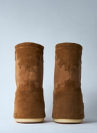 Moon Boot Icon Suede Embroidery Boots