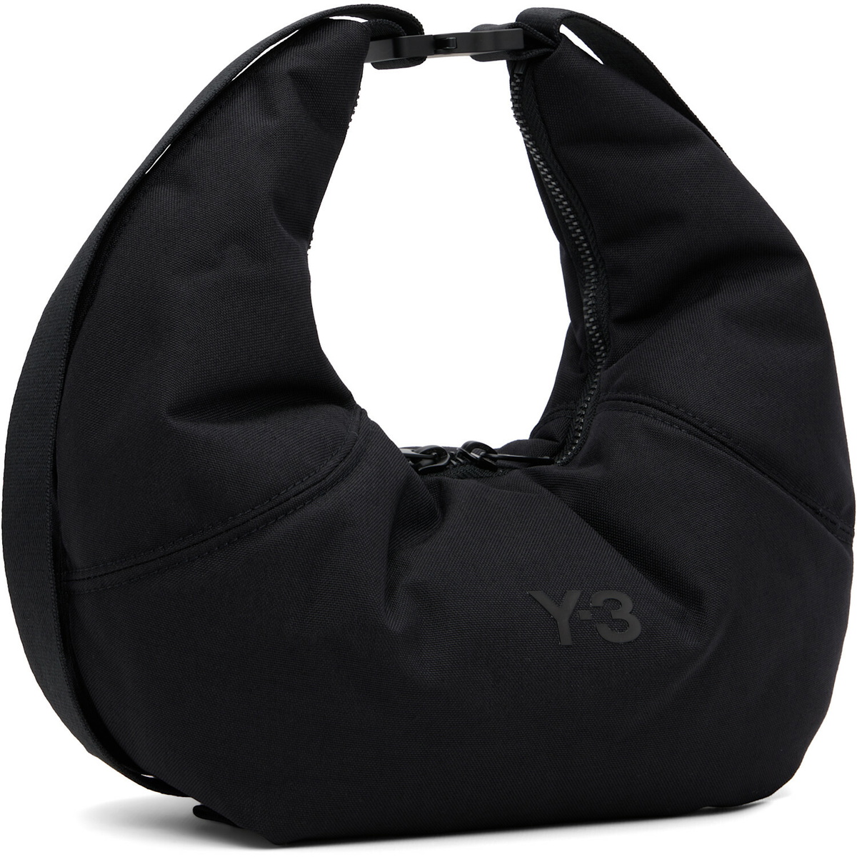 Y-3 Black Crescent Bag