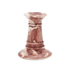 The Conran Shop Wardour Stubby Candlestick in Burgundy 