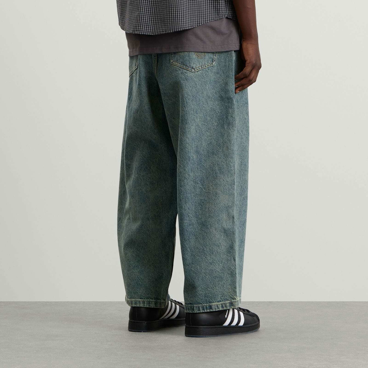 ICECREAM Men's Running Dog Triple Scoop Denim Pant in Vintage Wash
