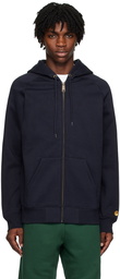 Carhartt Work In Progress Navy Chase Hoodie