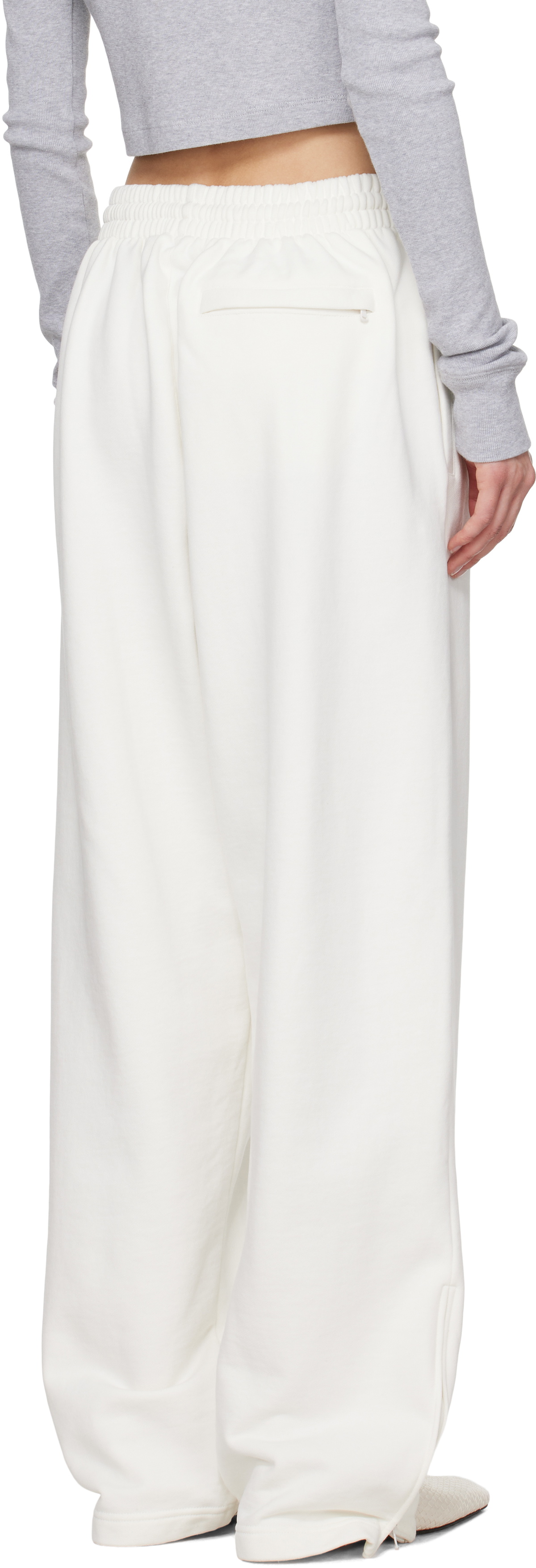WARDROBE.NYC Off-White Hailey Bieber Edition HB Track Sweatpants
