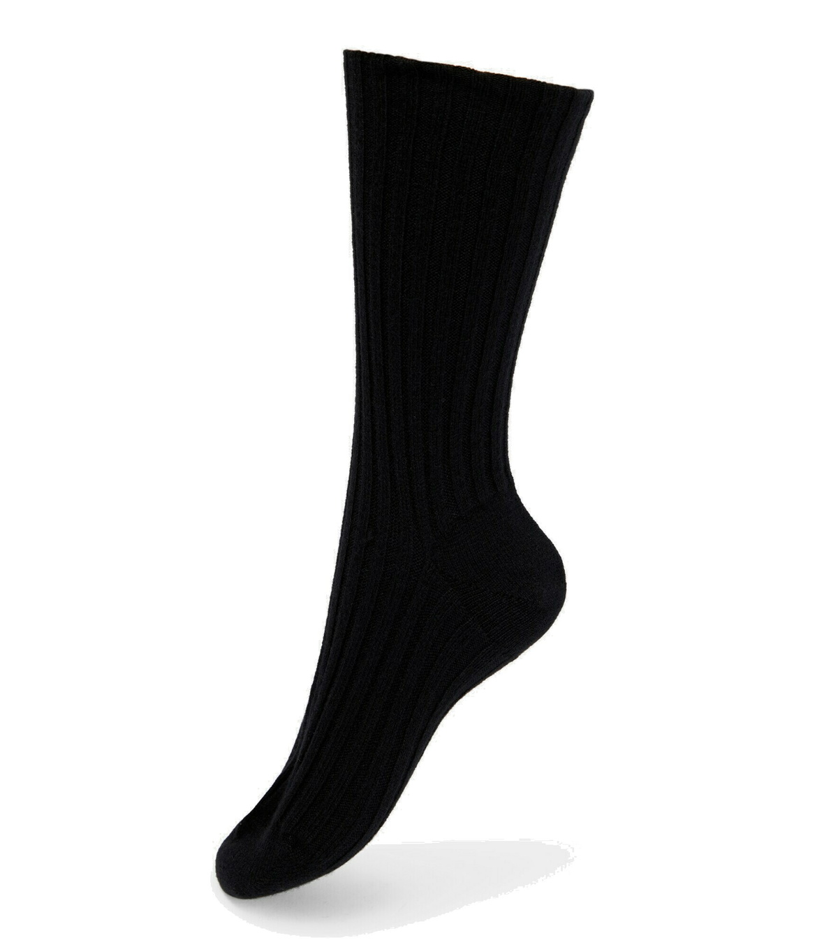 The Row - Ribbed-knit cashmere socks The Row