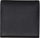AMI Paris Black Leather Paris Paris Wallet