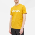 Kenzo Men's Printed Logo T-Shirt in Marigold