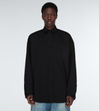 Balenciaga - Oversized cotton shirt jacket