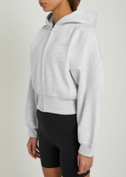 Tala Cocoon Hooded Jersey Sweatshirt Grey