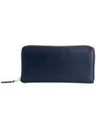 Comme des Garcons Wallets Classic Leather Line Wallet in Blue