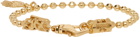 Emanuele Bicocchi SSENSE Exclusive Gold Wing Charm Bracelet