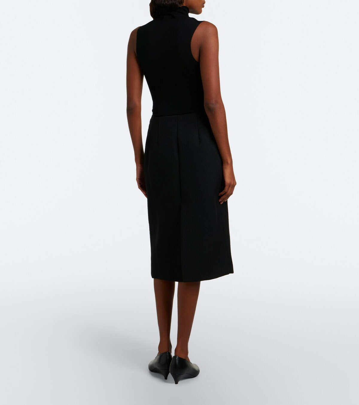Jil Sander Virgin wool midi skirt