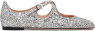 Bally Silver Beliska Ballerina Flats