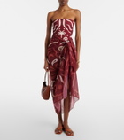 Cala de la Cruz Luana printed beach cover-up