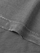 Visvim - Amplus Distressed Cotton-Jersey T-Shirt - Gray
