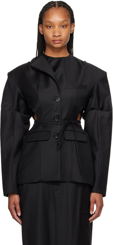Photo: SRVC Black Staff Blazer