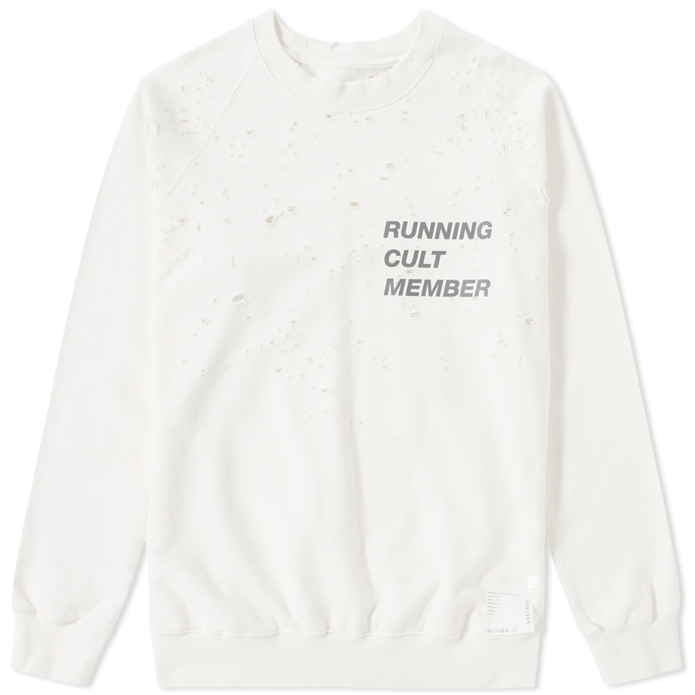 Satisfy Cult Moth Eaten Crew Sweat Satisfy