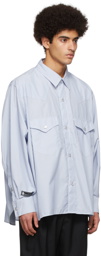 JieDa Blue Cotton Shirt