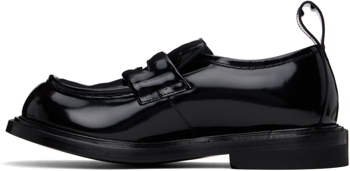 Moschino Black Oliver Loafers