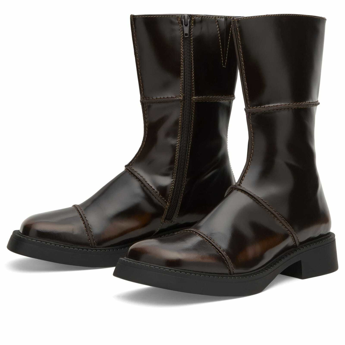 MIISTA Women's Dahlia Boots in Brown