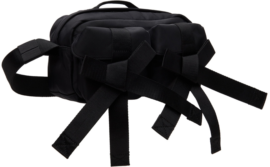 Simone Rocha Black Classic Bow Crossbody Bag