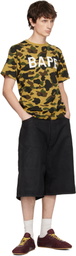 BAPE Multicolor 1st Camo 'BAPE' Rhinestone T-shirt