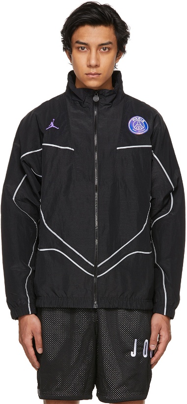 Photo: Nike Jordan Black Paris Saint-Germain Edition Anthem Jacket
