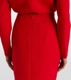 Roland Mouret Crêpe pencil skirt