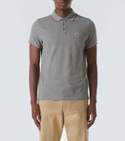 Moncler Cotton piqué polo shirt