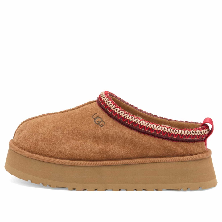 Photo: UGG Women's Tazz II Slip On Platform Shoe in Chestnut
