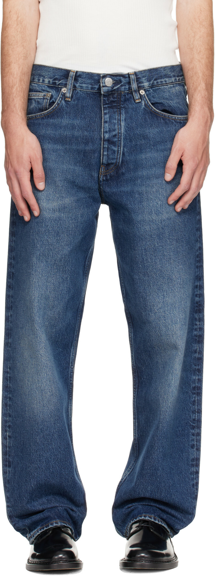 Sunflower Blue Loose Jeans