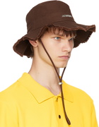 JACQUEMUS Brown Les Classiques 'Le bob Artichaut' Bucket Hat