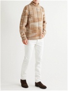 Tod's - Knitted Rollneck Sweater - Brown