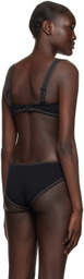 La Perla Black Wireless Bikini Top