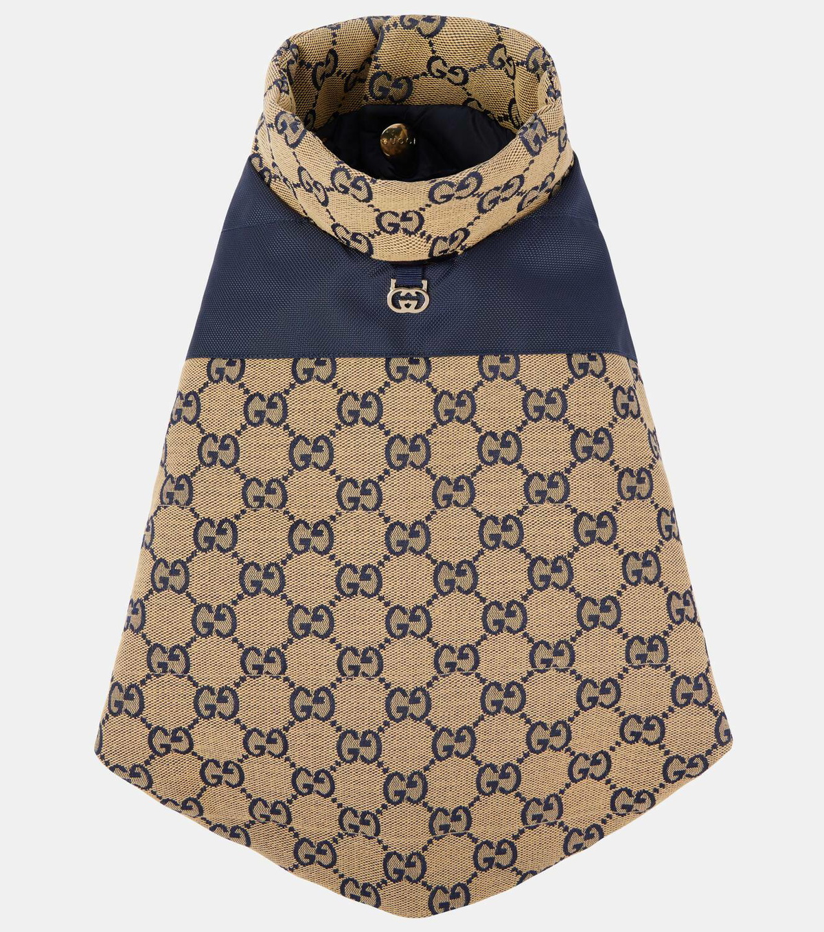 Gucci GG Supreme reversible dog coat
