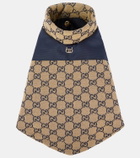 Gucci GG Supreme reversible dog coat