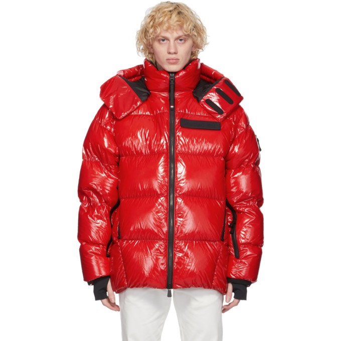 Photo: Moncler Grenoble Red Down Verrand Puffer Jacket