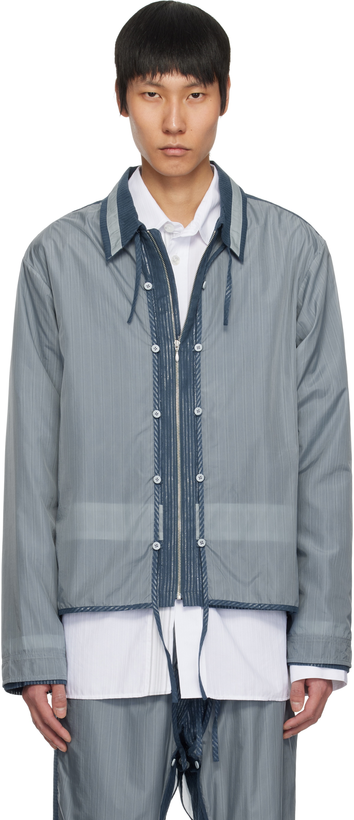 Craig Green Blue Layered Shell Jacket