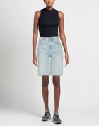 Maje Womens Denim shorts in Blue