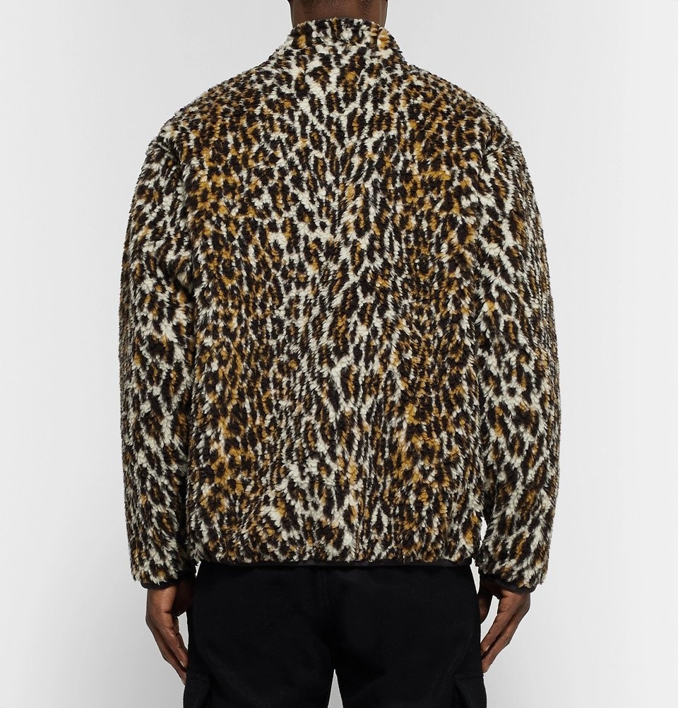 Wacko Maria - Leopard-Print Fleece Jacket - Men - Leopard print Wacko Maria